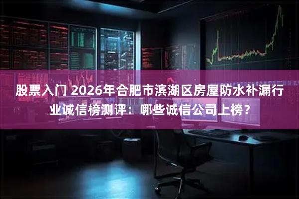 股票入门 2026年合肥市滨湖区房屋防水补漏行业诚信榜测评：哪些诚信公司上榜？